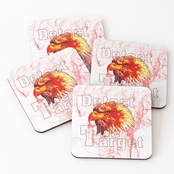 Item preview, A falcon's head visible through the red smoke designed and sold by Bigrow.