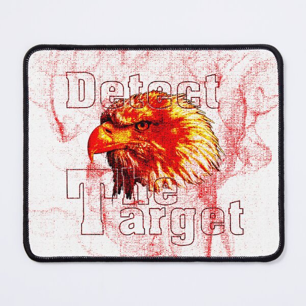 Item preview, A falcon's head visible through the red smoke designed and sold by Bigrow.