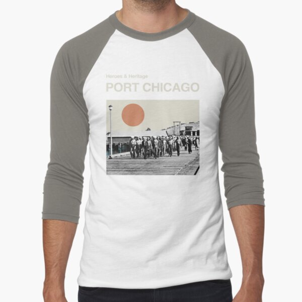 Heroes & Heritage: Port Chicago Baseball ¾ Sleeve T-Shirt