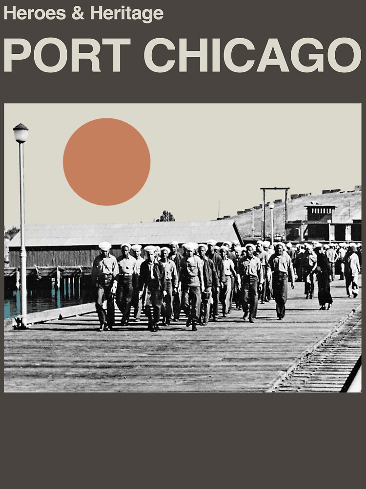 Thumbnail 7 of 7, Classic T-Shirt, Heroes & Heritage: Port Chicago designed and sold by PortChicago.