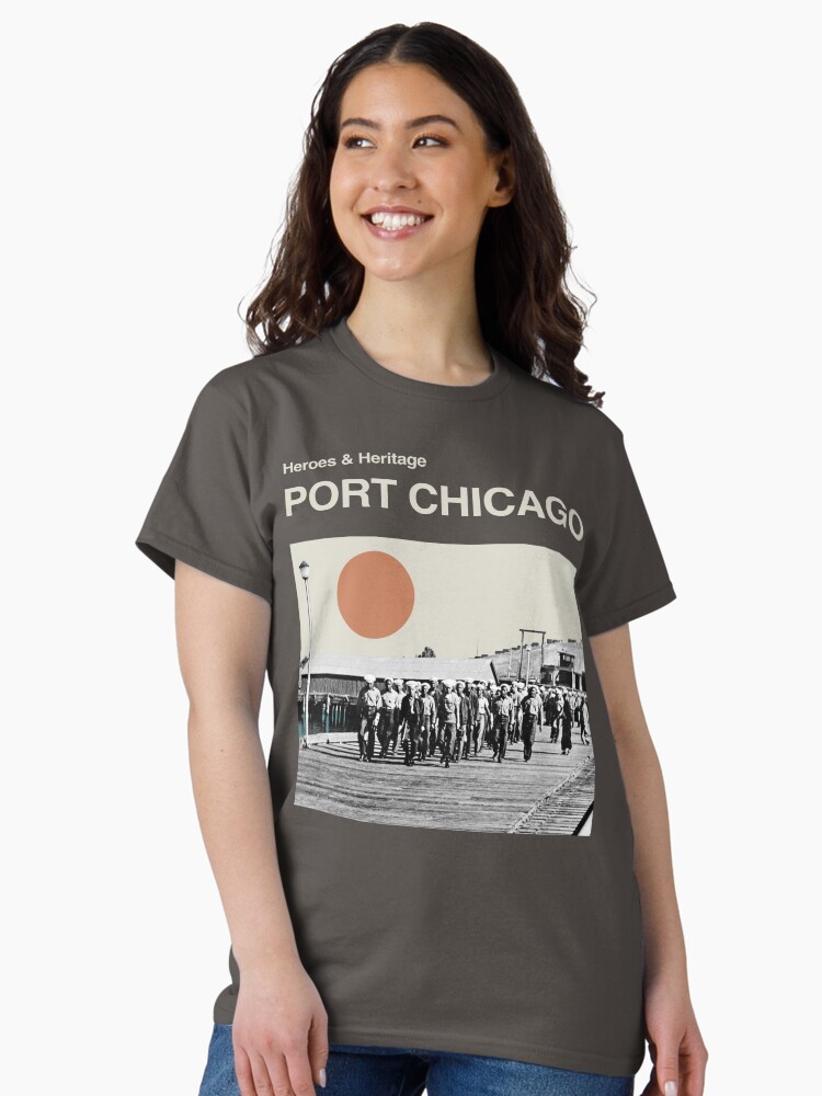 Thumbnail 2 of 7, Classic T-Shirt, Heroes & Heritage: Port Chicago designed and sold by PortChicago.