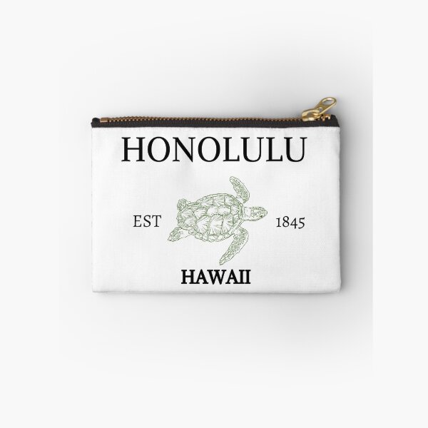 Item preview, Honolulu Hawaii est. 1845 With A Sea Turtle designed and sold by NaurinDin.