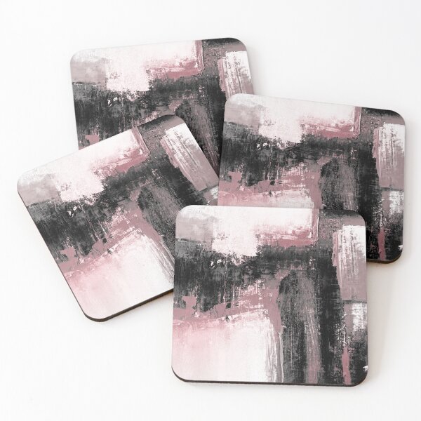 Item preview, pink black white abstract designed and sold by ElaSzczepaniak.