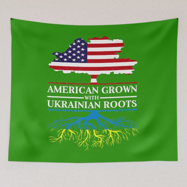 Artikelvorschau, American Grown mit ukrainischen Wurzeln, Ukrainisch entworfen und verkauft von ibbhptta70.