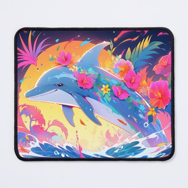 Artikelvorschau, Y2K Aesthetic - Prismatic Porpoise Playtime entworfen und verkauft von Cosmic-Canvases.