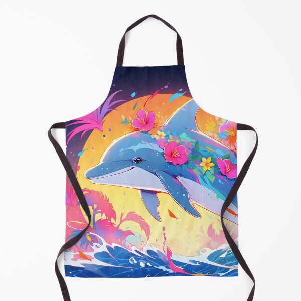 Artikelvorschau, Y2K Aesthetic - Prismatic Porpoise Playtime entworfen und verkauft von Cosmic-Canvases.