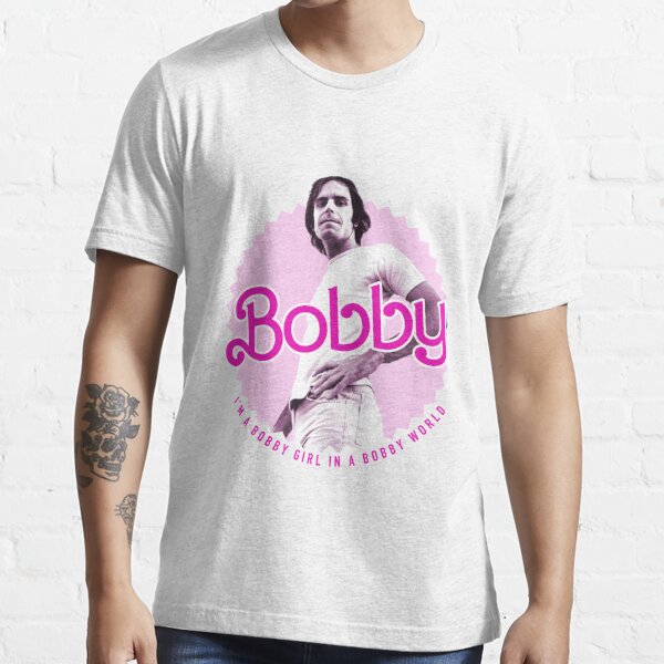 In A Bobby World (Pink) Graphic T-Shirt Dress for Sale by