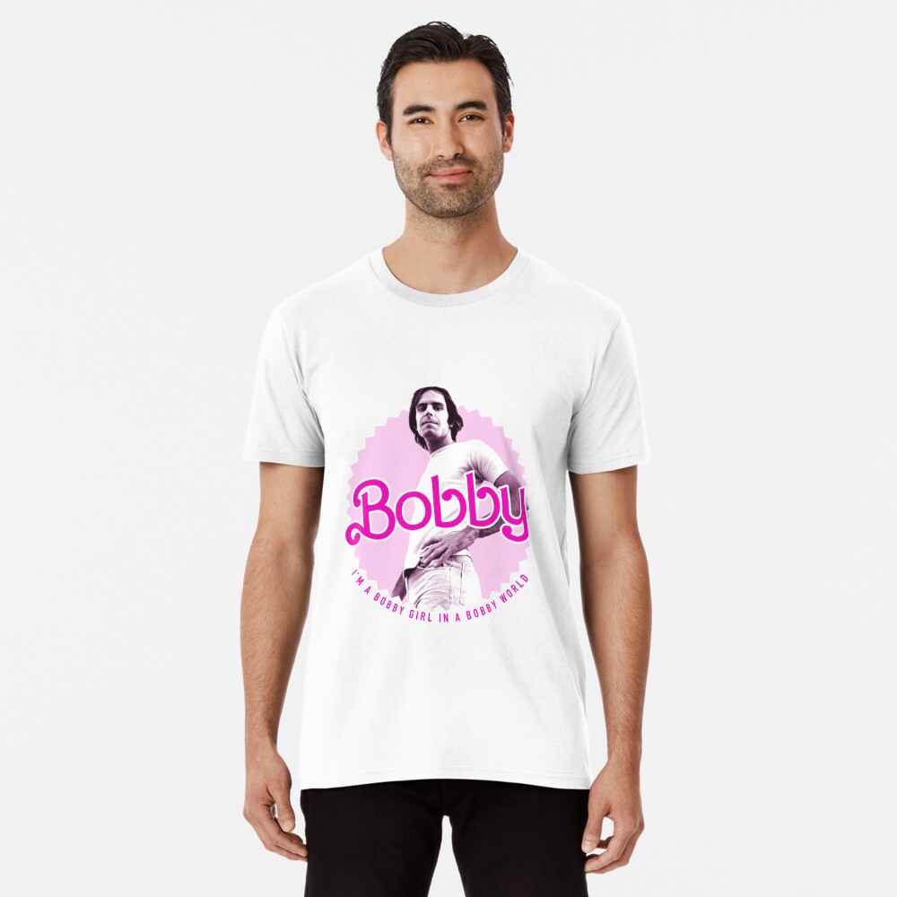 In A Bobby World (Pink) Graphic T-Shirt Dress for Sale by