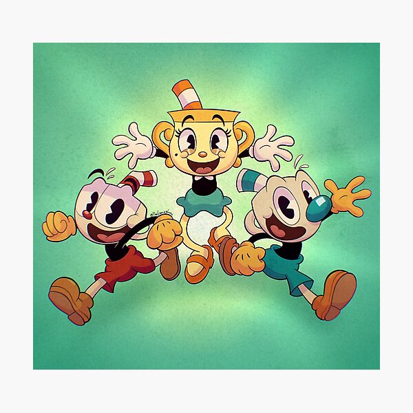 The cuphead show Art Board Print for Sale by Pini - Toon