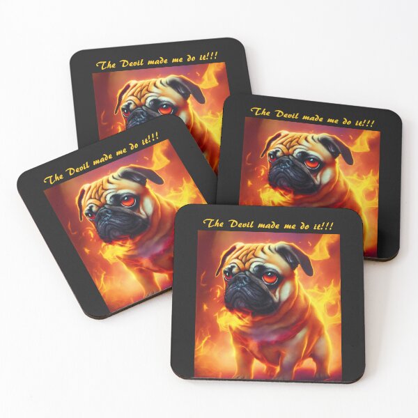 Item preview, Pug Devil designed and sold by RedBluffTraders.