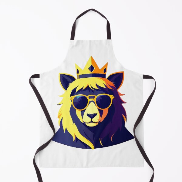 Item preview, Cool bear character in sunglasses wearing a crown. Vibrant colors designed and sold by Harmonysens.