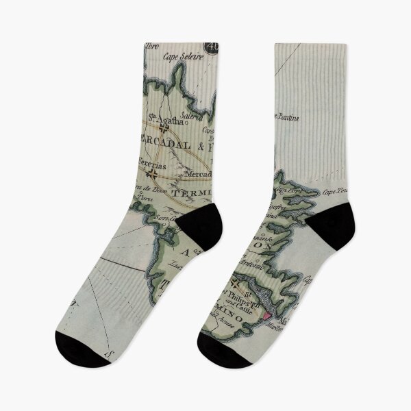 Item preview, Vintage Menorca Island Map (1800) designed and sold by BravuraMedia.