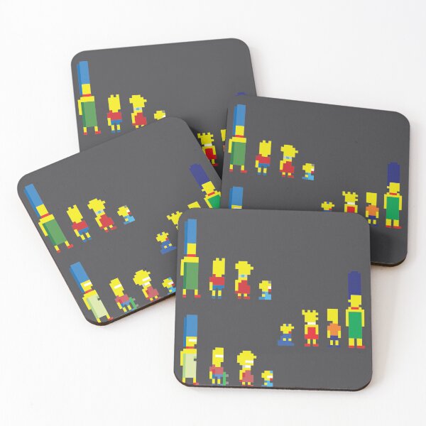 Item preview, The Simpsons Pixel Art designed and sold by BeltsukiDesing.