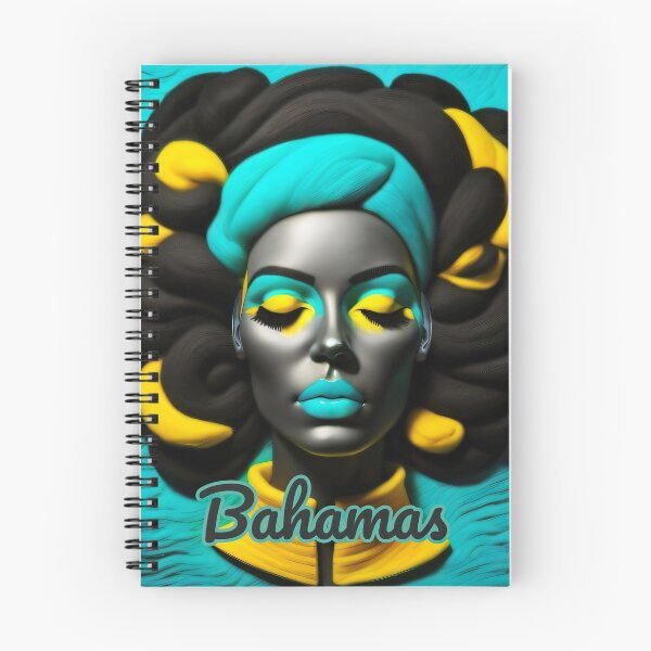 Item preview, Bahamas Woman Flag designed and sold by EclecticCharm.
