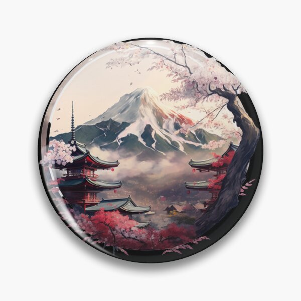 Artikelvorschau,  "Harmony in Sakura: Captivating Japanese Landscapes on Redbubble" entworfen und verkauft von DesignHeaven24.