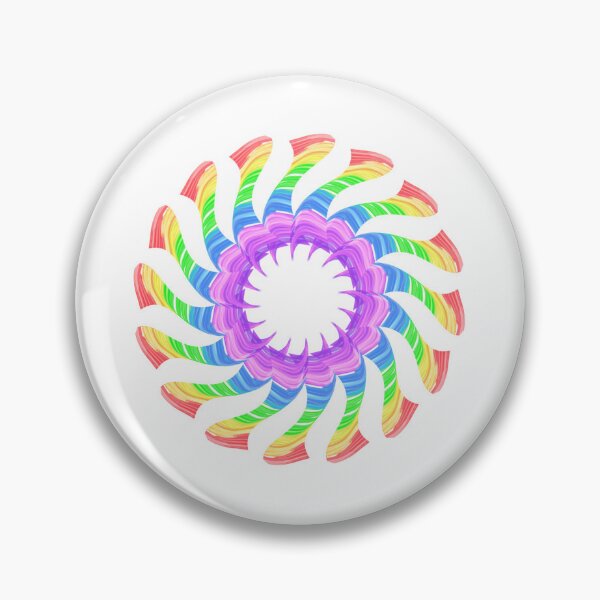 Item preview, rainbow mandala designed and sold by Meo Design.