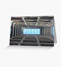 Wilson Hall at Fermilab - Interior Greeting Card