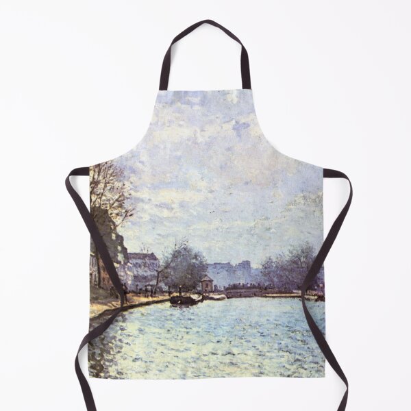 Item preview, Alfred Sisley,Vue du canal Saint-Martin designed and sold by PawsAndCoffeeCo.