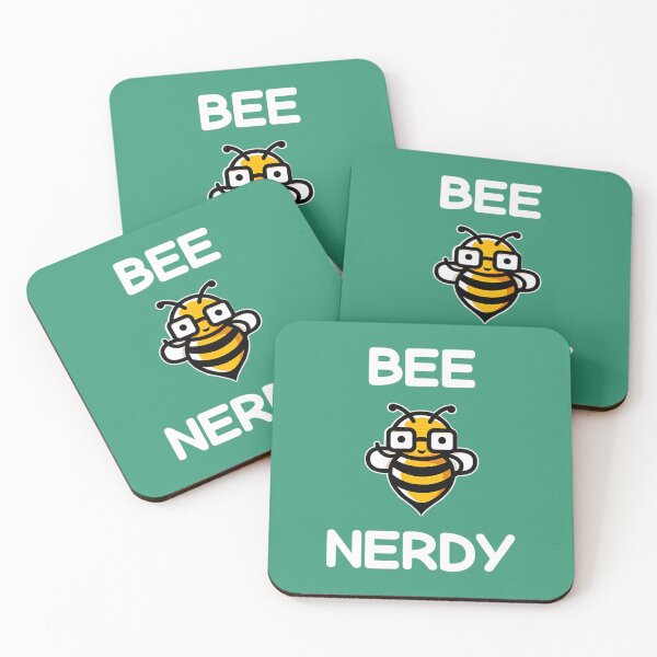 Item preview, Bee Nerdy Funny Honeybee With Nerd Glasses Gamer Comic 		 designed and sold by wwiyvsxcl92.