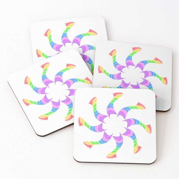 Item preview, rainbow star designed and sold by Meo Design.