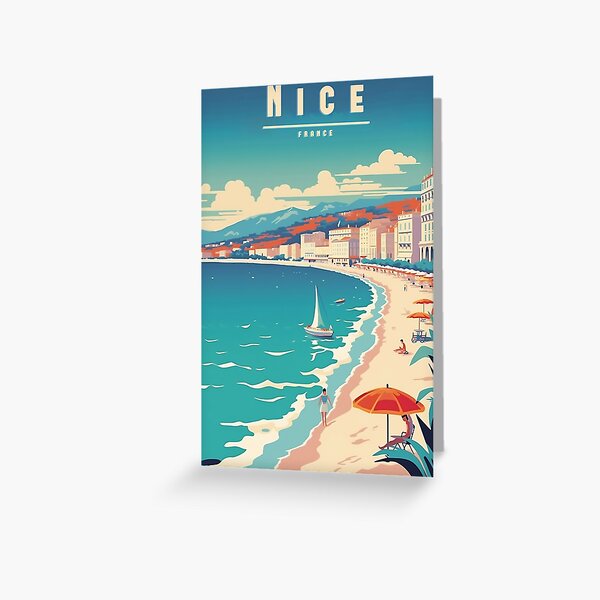 Item preview, Nice Retro Travel Poster - Vintage Wall Art designed and sold by StrasserArt.