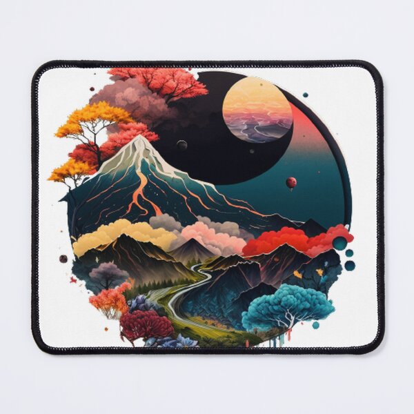 Item preview, "Harmony in Sakura: Captivating Japanese Landscapes on Redbubble" designed and sold by DesignHeaven24.