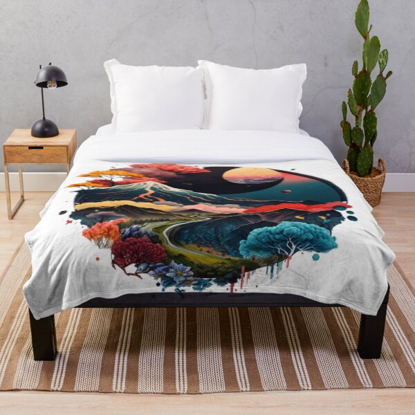 Item preview,  "Harmony in Sakura: Captivating Japanese Landscapes on Redbubble" designed and sold by DesignHeaven24.