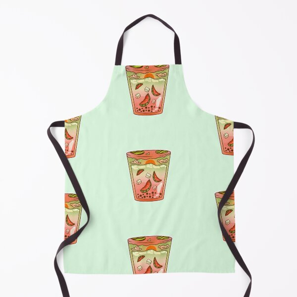 Item preview, Watermelon bubble tea sticker designed and sold by DozyJov.