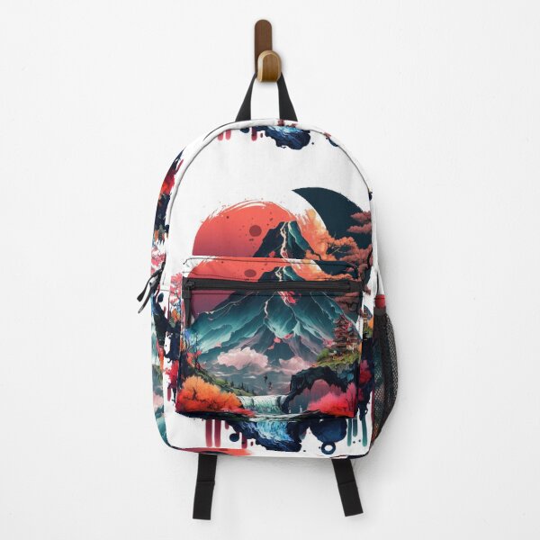 Item preview, "Harmony in Sakura: Captivating Japanese Landscapes on Redbubble" designed and sold by DesignHeaven24.