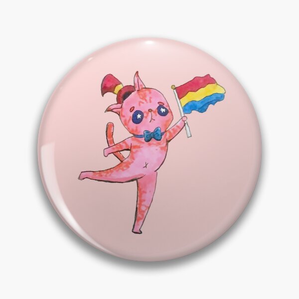 Item preview, Pride Cat - Pansexual designed and sold by CassCollection.