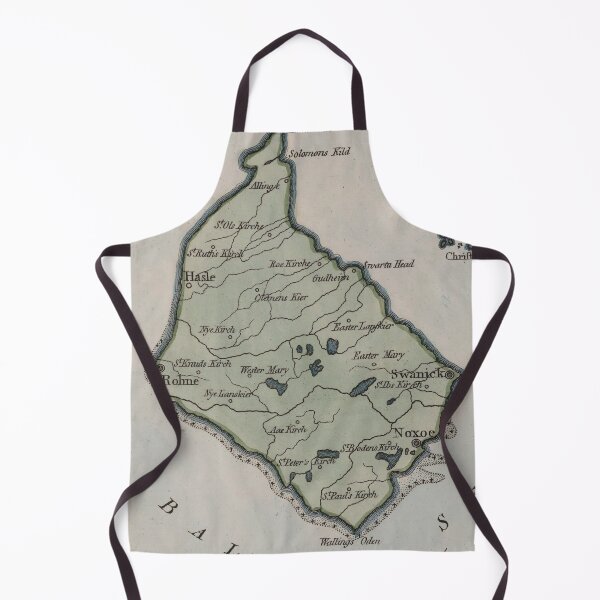 Item preview, Vintage Map of Bornholm Denmark (1801) designed and sold by BravuraMedia.