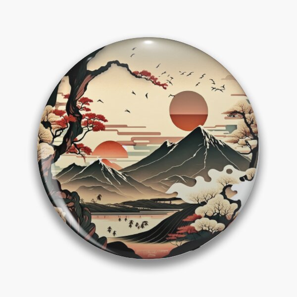 Artikelvorschau,  "Harmony in Sakura: Captivating Japanese Landscapes on Redbubble" entworfen und verkauft von DesignHeaven24.