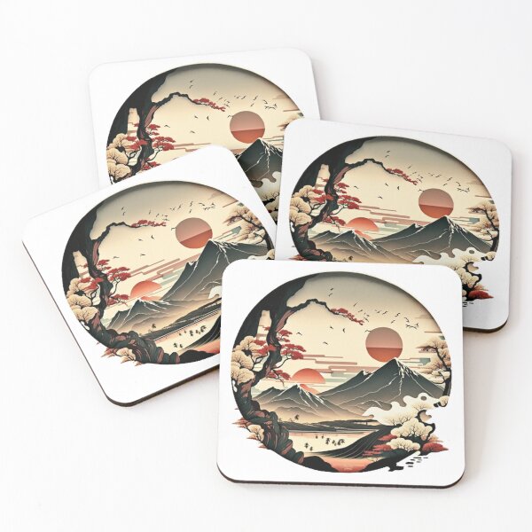Item preview,  "Harmony in Sakura: Captivating Japanese Landscapes on Redbubble" designed and sold by DesignHeaven24.