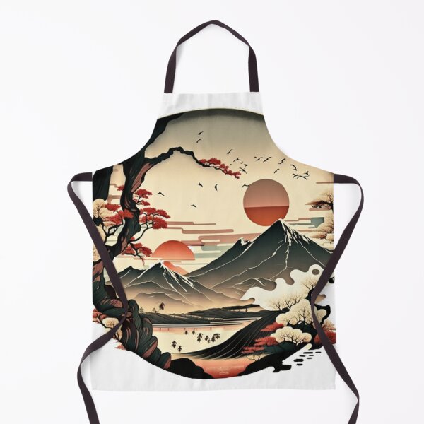 Item preview, "Harmony in Sakura: Captivating Japanese Landscapes on Redbubble" designed and sold by DesignHeaven24.