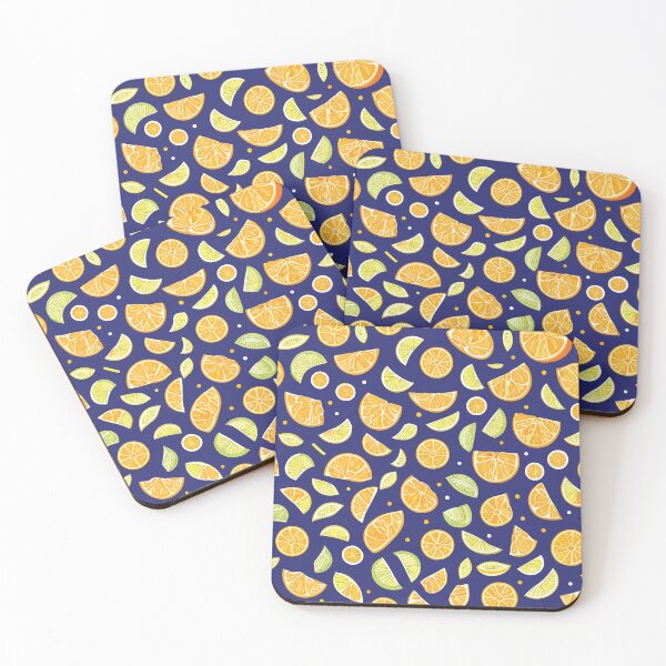 Item preview, Citrus Bliss: Realistic Fruit Seamless Patterns designed and sold by NikksCustomArt.
