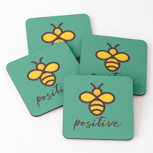 Item preview, Bee Positive Kind Happy Brave Humble Smart Motivational 		 designed and sold by wwiyvsxcl92.