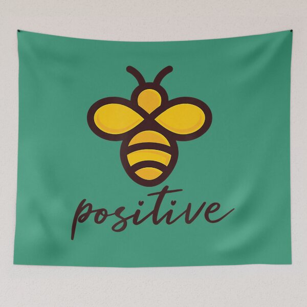 Item preview, Bee Positive Kind Happy Brave Humble Smart Motivational 		 designed and sold by wwiyvsxcl92.
