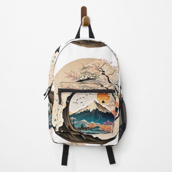 Item preview,   "Harmony in Sakura: Captivating Japanese Landscapes on Redbubble" designed and sold by DesignHeaven24.