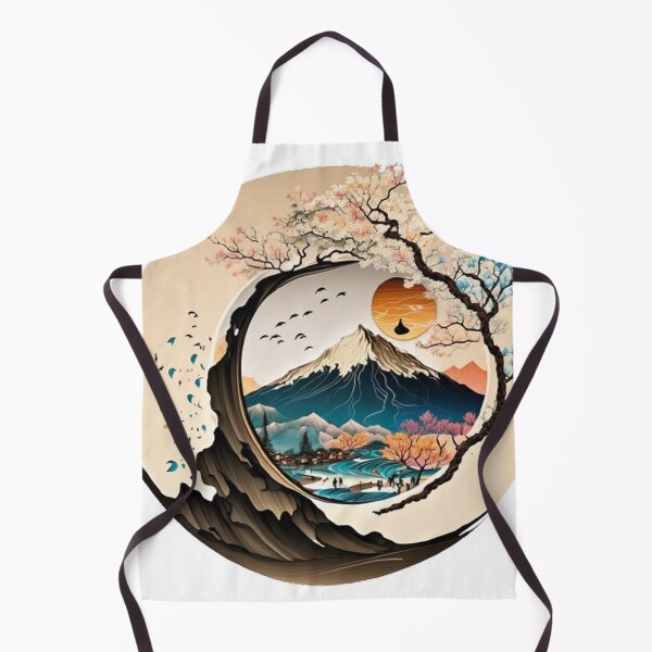 Item preview, "Harmony in Sakura: Captivating Japanese Landscapes on Redbubble" designed and sold by DesignHeaven24.