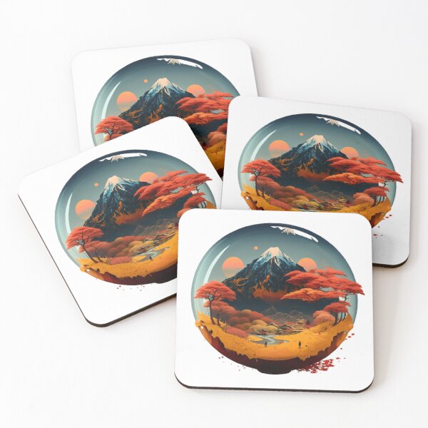 Item preview,  "Harmony in Sakura: Captivating Japanese Landscapes on Redbubble" designed and sold by DesignHeaven24.