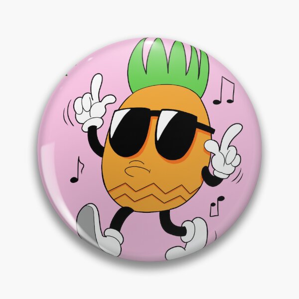 Item preview, Pizza Toppin - Pineapple (light pink) designed and sold by LAHTheAntihero.