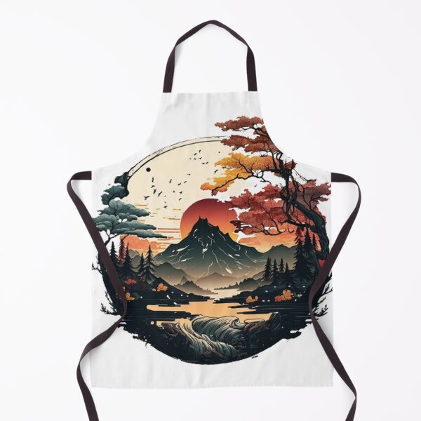 Item preview, "Harmony in Sakura: Captivating Japanese Landscapes on Redbubble" designed and sold by DesignHeaven24.