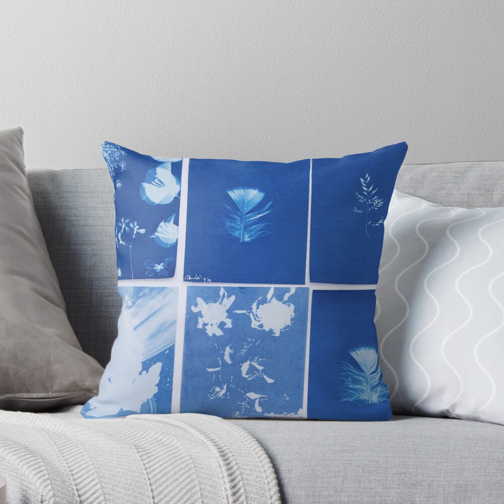 Item preview, Throw Pillow designed and sold by prussianbleu.