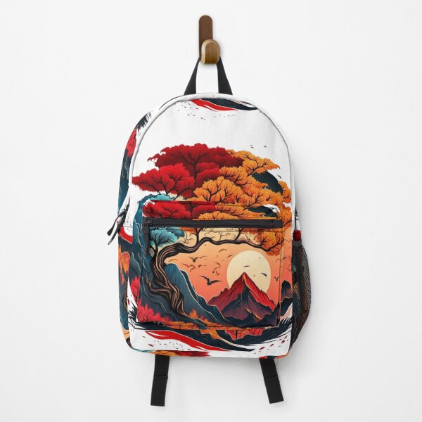 Item preview, "Harmony in Sakura: Captivating Japanese Landscapes on Redbubble" designed and sold by DesignHeaven24.
