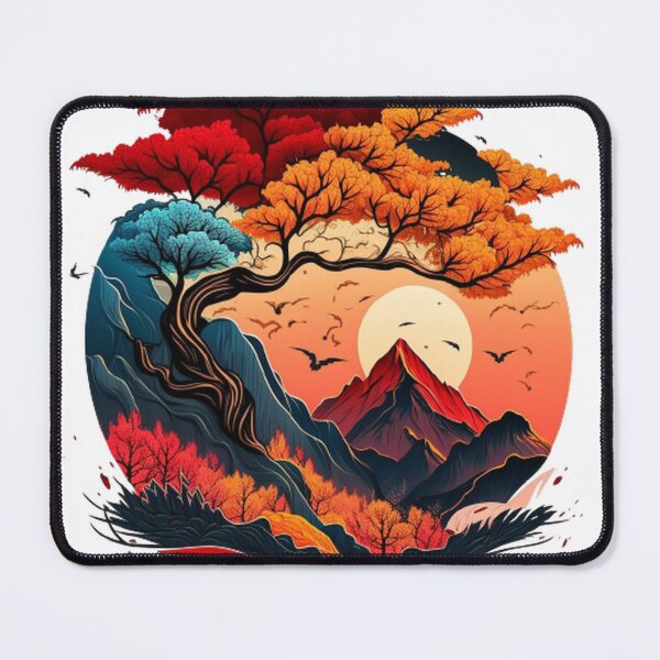 Item preview, "Harmony in Sakura: Captivating Japanese Landscapes on Redbubble" designed and sold by DesignHeaven24.