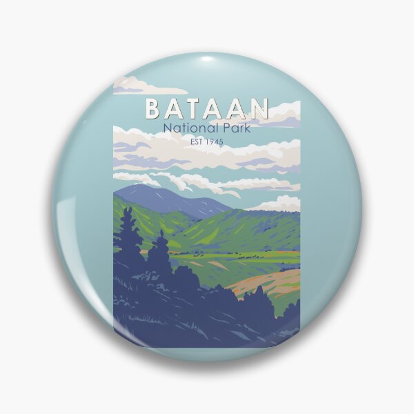 Item preview, Bataan National Park Philippines Travel Art Vintage designed and sold by KrisSidDesigns.