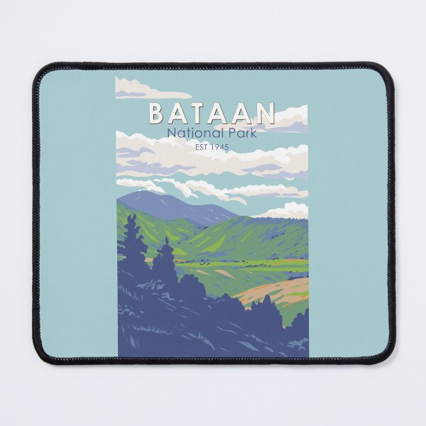 Item preview, Bataan National Park Philippines Travel Art Vintage designed and sold by KrisSidDesigns.