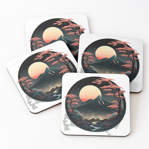 Item preview, "Harmony in Sakura: Captivating Japanese Landscapes on Redbubble" designed and sold by DesignHeaven24.