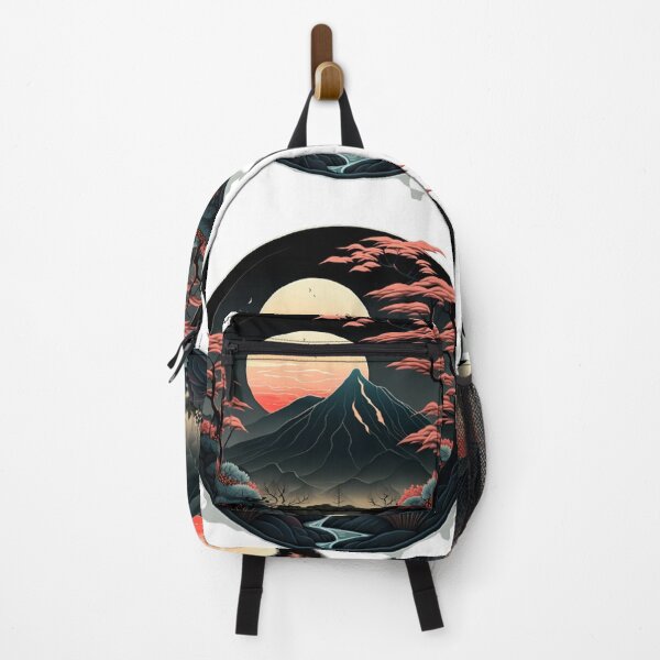Item preview, "Harmony in Sakura: Captivating Japanese Landscapes on Redbubble" designed and sold by DesignHeaven24.