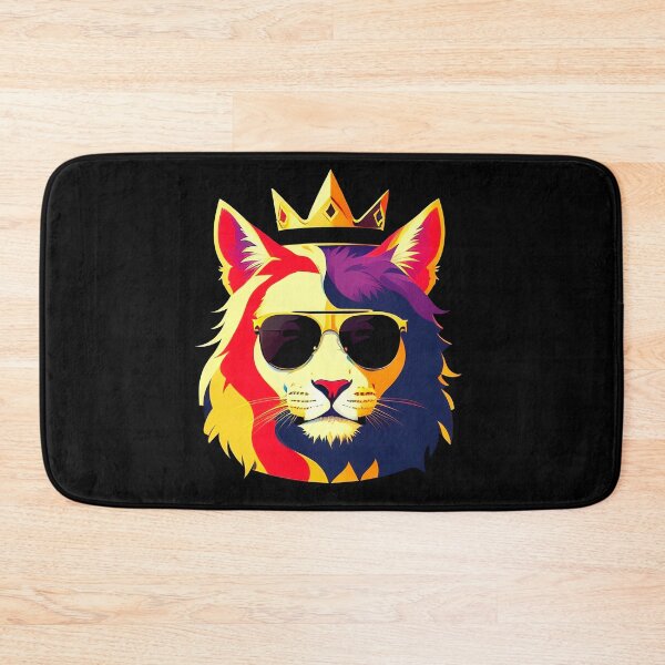 Item preview, Cool cat character in sunglasses in flat style designed and sold by Harmonysens.